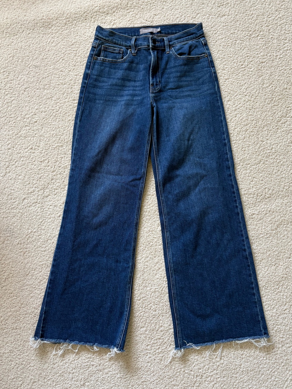 Straight leg jeans